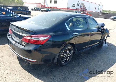 2017 Honda Accord Sport из США, поврежденный, VIN 1HGCR2F5XHA169449